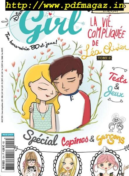 Disney Girl – Hors-Serie – juillet 2018 Cover