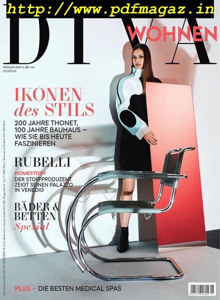 Diva Wohnen – Marz 2019 Cover