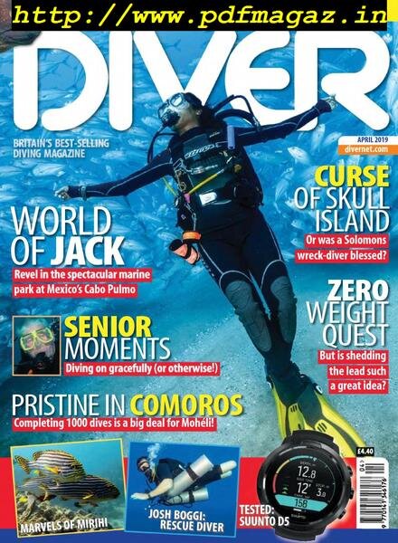 Diver UK – April 2019 Cover