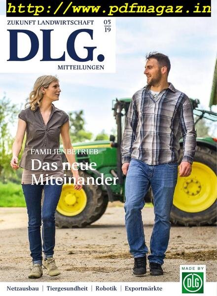 DLG Mitteilungen – April 2019 Cover