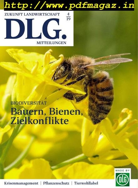 DLG Mitteilungen – Marz 2019 Cover