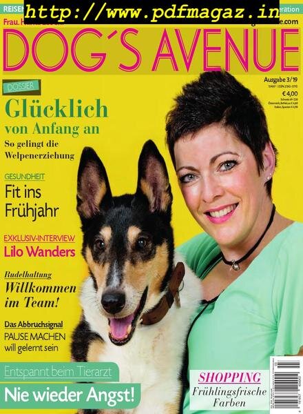 Dog’s Avenue – Nr 3, 2019 Cover