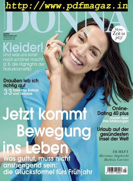 Donna Germany – Mai 2019 Cover