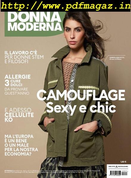 Donna Moderna – 11 Aprile 2019 Cover