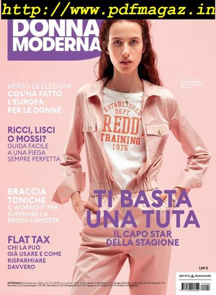 Donna Moderna N18 – 18 Aprile 2019 Cover