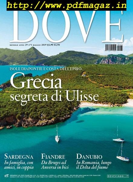 Dove – maggio 2019 Cover