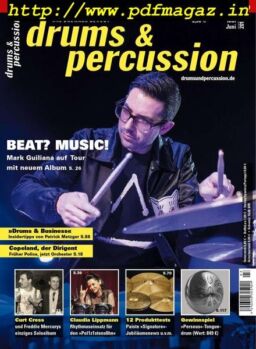 Drums & Percussion – Mai-Juni 2019