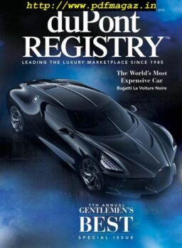 duPont Registry – May 2019