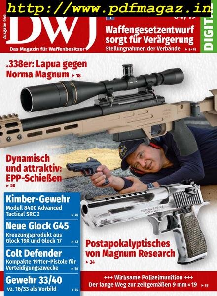 DWJ – April 2019 Cover