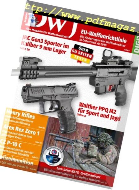 DWJ – Februar 2019 Cover