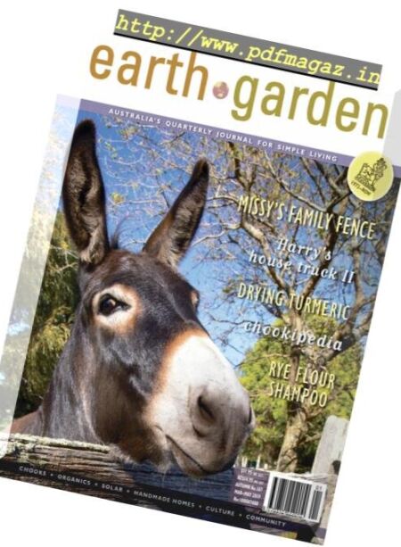 Earth Garden – March 2019 Cover