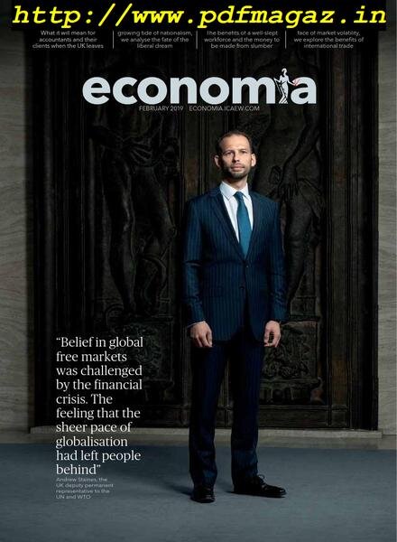 Economia – February 2019 Cover