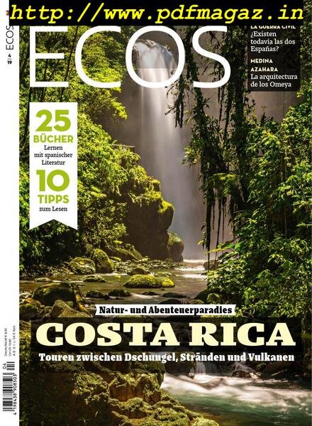 Ecos – April 2019 Cover