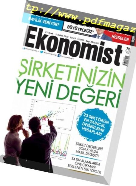 Ekonomist – Ocak 27, 2019 Cover