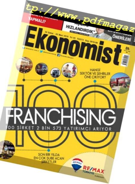 Ekonomist – Subat 24, 2019 Cover