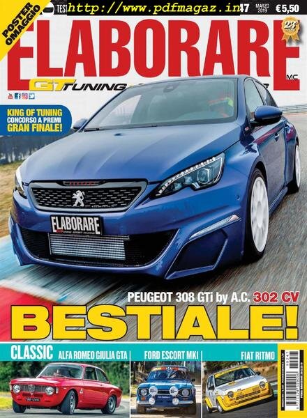 Elaborare – Marzo 2019 Cover
