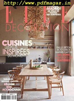 Elle Decoration France – mars 2019