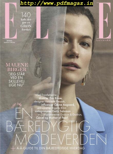 Elle Denmark – april 2019 Cover