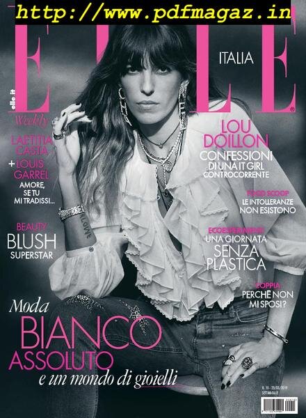 Elle Italia – 23 marzo 2019 Cover