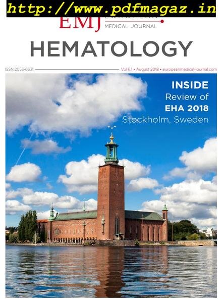 EMJ Hematology – Vol 61, 2018 Cover