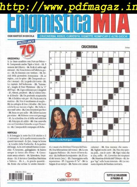 Enigmistica Mia – 1 Aprile 2019 Cover