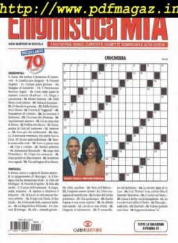 Enigmistica Mia – 25 Marzo 2019