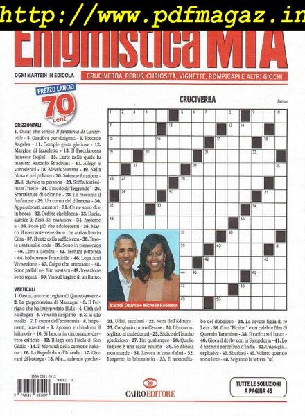 Enigmistica Mia – 25 Marzo 2019 Cover