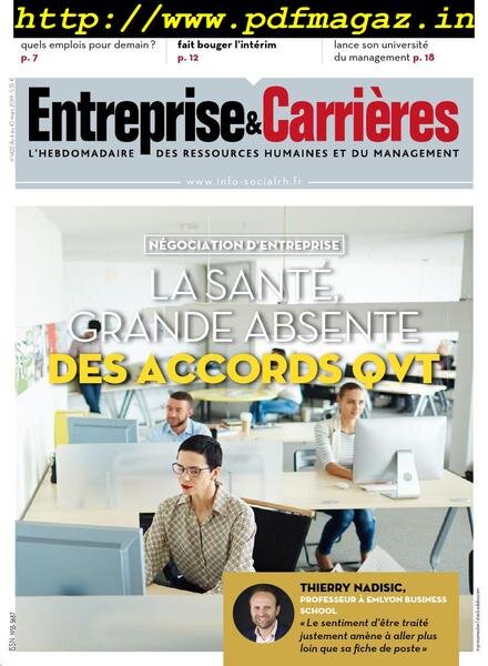 Entreprise & Carrieres – 04 mars 2019 Cover