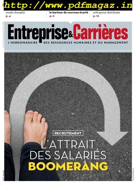 Entreprise & Carrieres – 14 janvier 2019 Cover