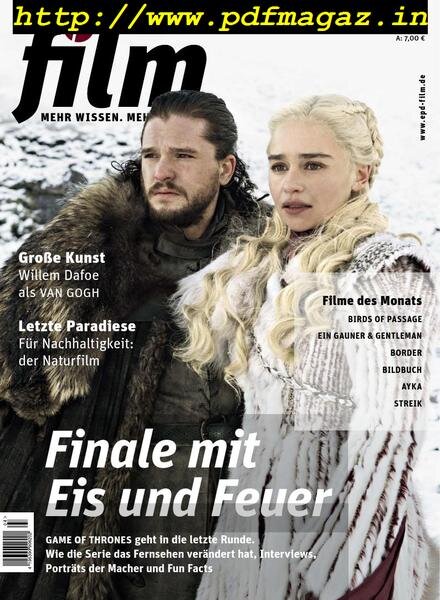 Epd Film – April 2019 Cover