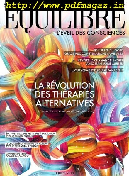 Equilibre – juillet 2018 Cover