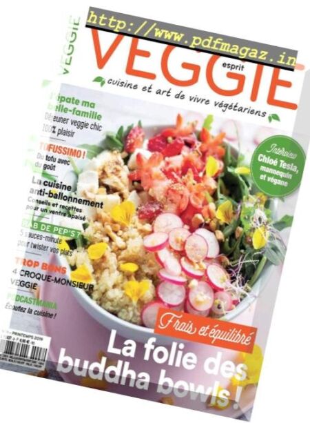 Esprit Veggie – Printemps 2019 Cover