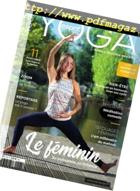 Esprit Yoga – mars-avril 2019 Cover