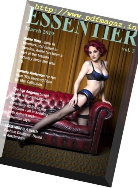 Essentier – March 2019 Cover