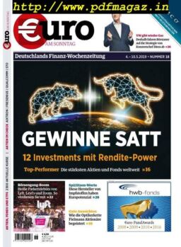 Euro am Sonntag – 04 Mai 2019