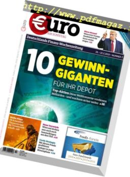 Euro am Sonntag – 16 Februar 2019