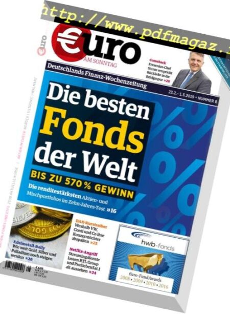 Euro am Sonntag – 23 Februar 2019 Cover