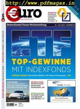 Euro am Sonntag – 23 Marz 2019