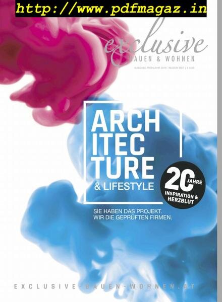 exclusive Bauen & Wohnen – Januar 2019 Cover