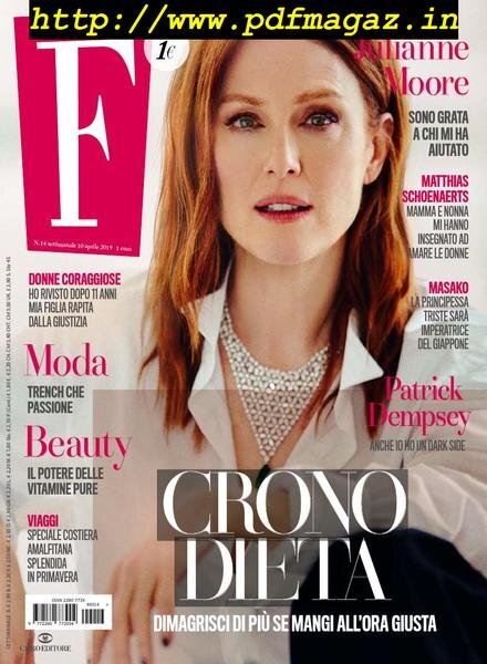 F – 10 Aprile 2019 Cover