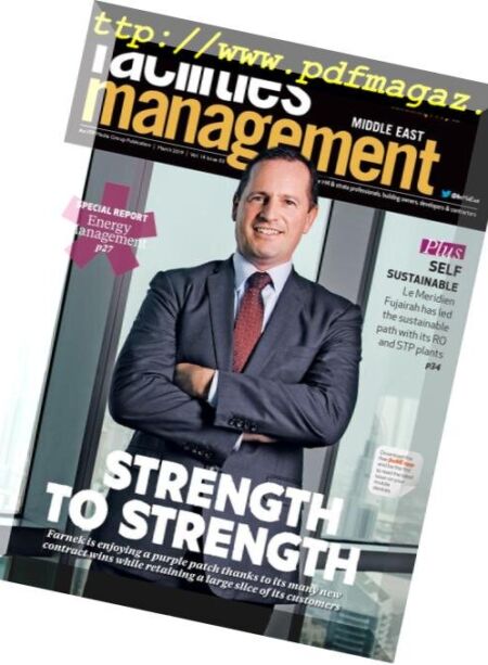 Facilities Management Middle East – March 2019 Cover