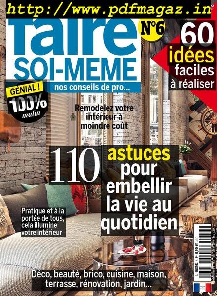 Faire soi-meme – mai 2019 Cover