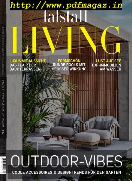 Falstaff Living – April 2019 Cover