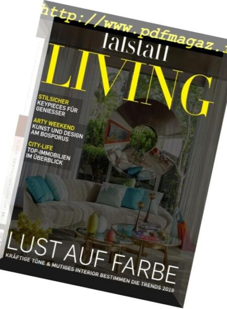 Falstaff Living – Marz 2019 Cover