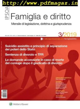 Famiglia e Diritto – Marzo 2019