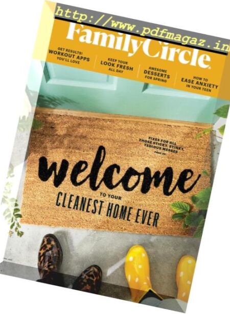 Family Circle – April 2019 Cover