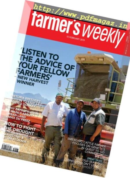 Farmer’s Weekly – 15 February 2019 Cover