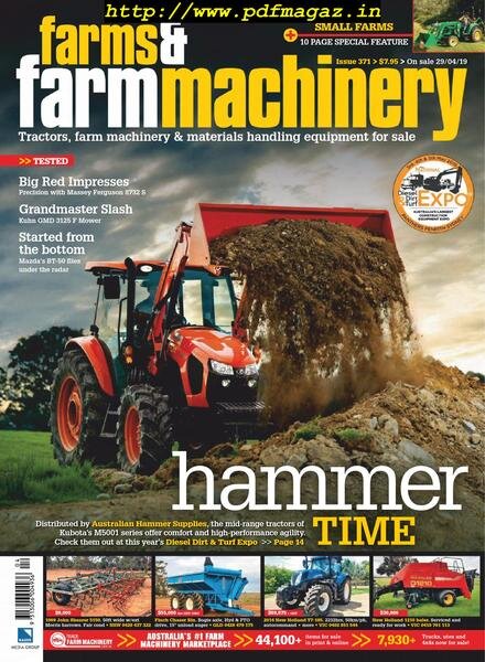 Farms and Farm Machinery – April 2019 Cover