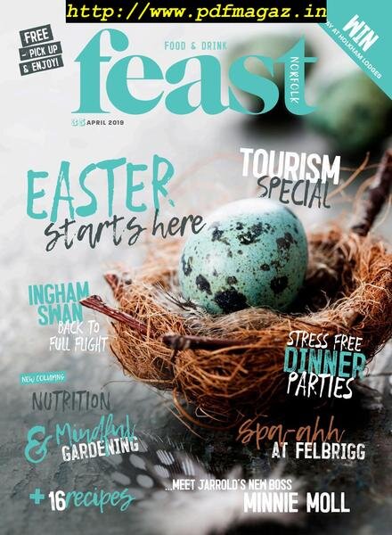 Feast Norfolk – April 2019 Cover
