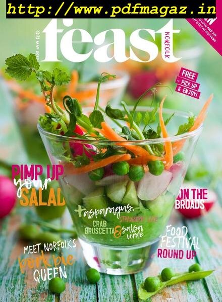 Feast Norfolk Magazine – May 2019 Cover